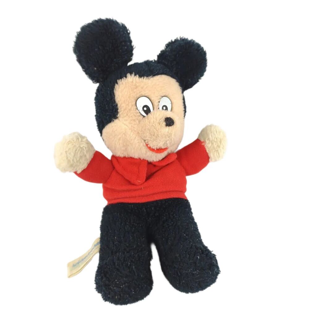 Vintage Knickerbocker Walt Disney Productions Mickey‎ Mouse Stuffed Animal Plush
